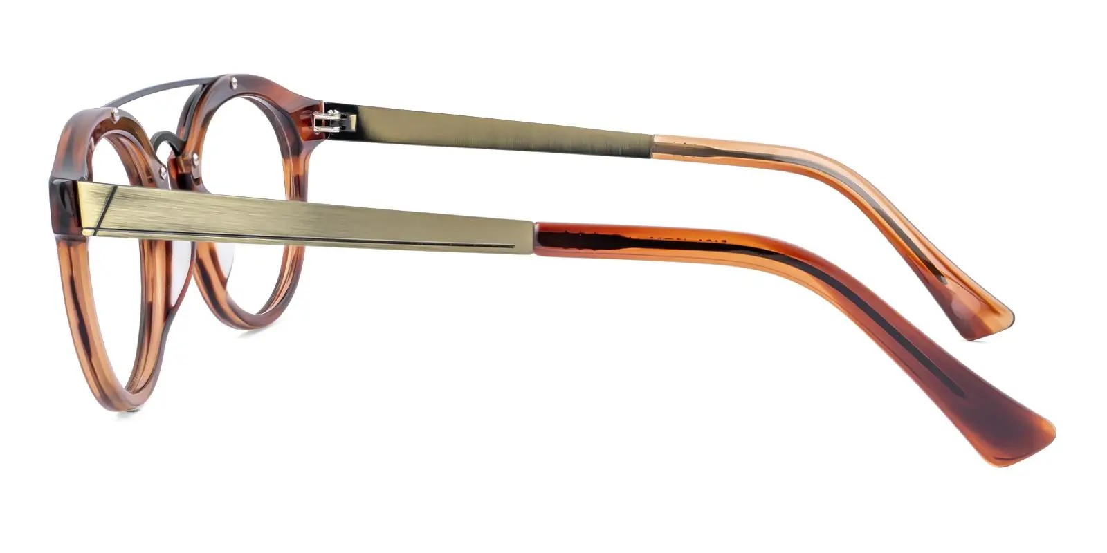 5104 Aviator Glasses Brown