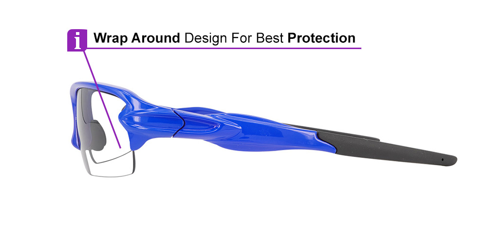 SS713 Prescription Safety Glasses Blue