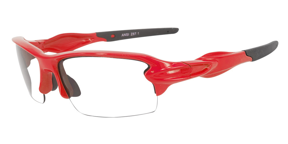 SS713 Prescription Safety Glasses Red