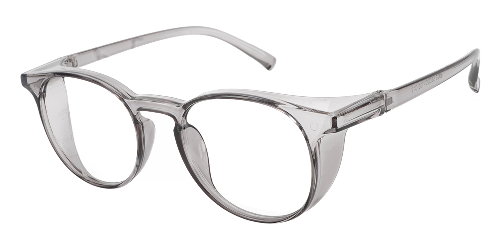 8325 Prescription Safety Glasses Clear Gray