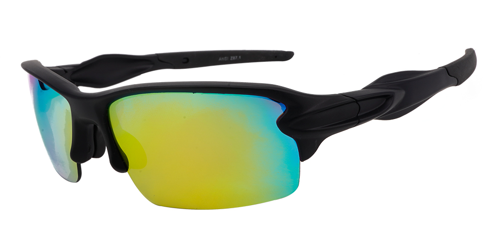 SS713 Prescription Sports Sunglasses Black 