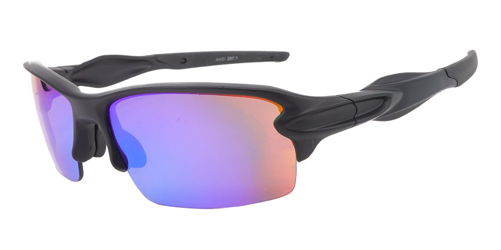 SS713 Prescription Sports Sunglasses Black 