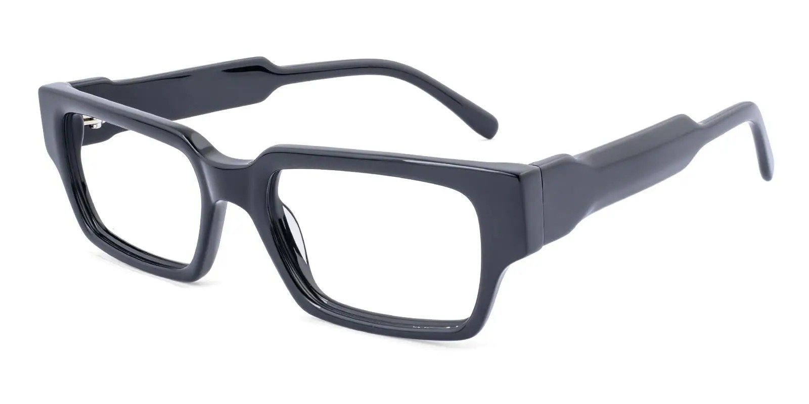 F2602 Rectangle Glasses Black