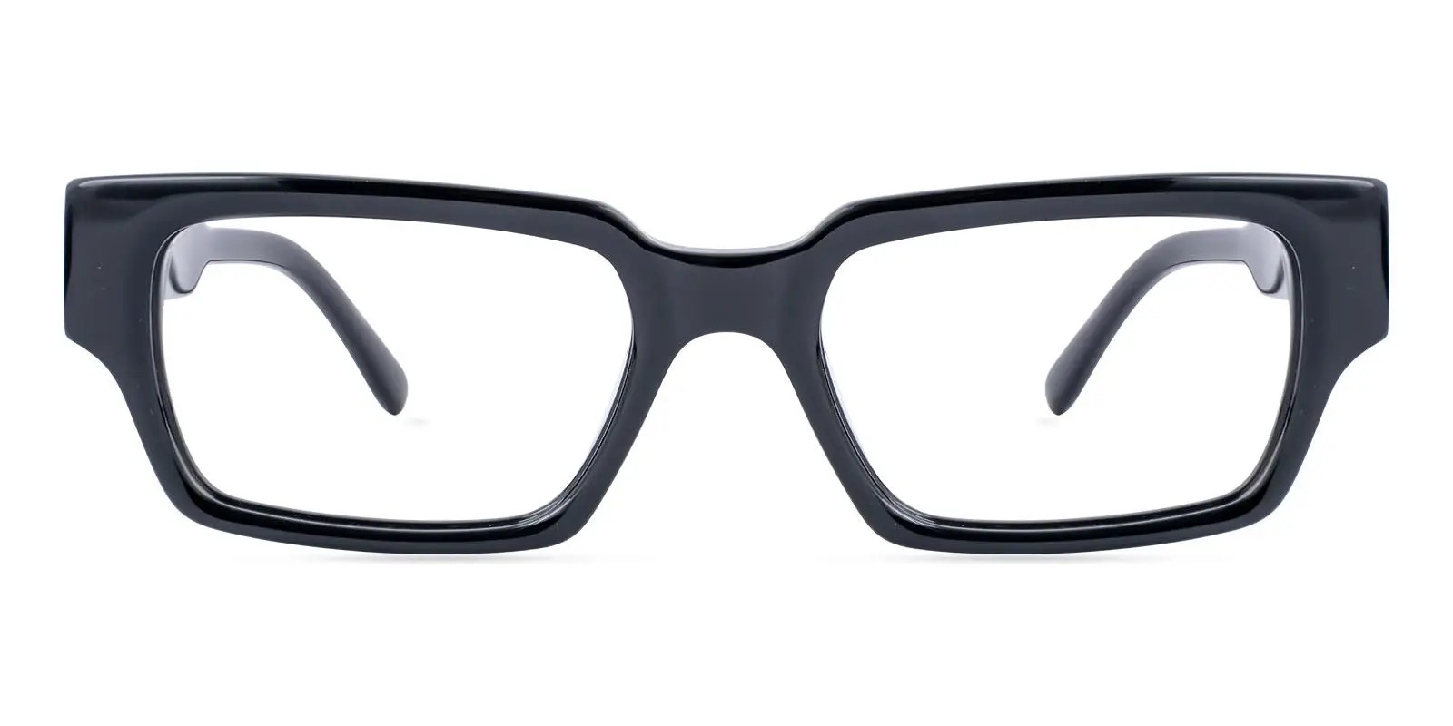 F2602 Rectangle Glasses Black