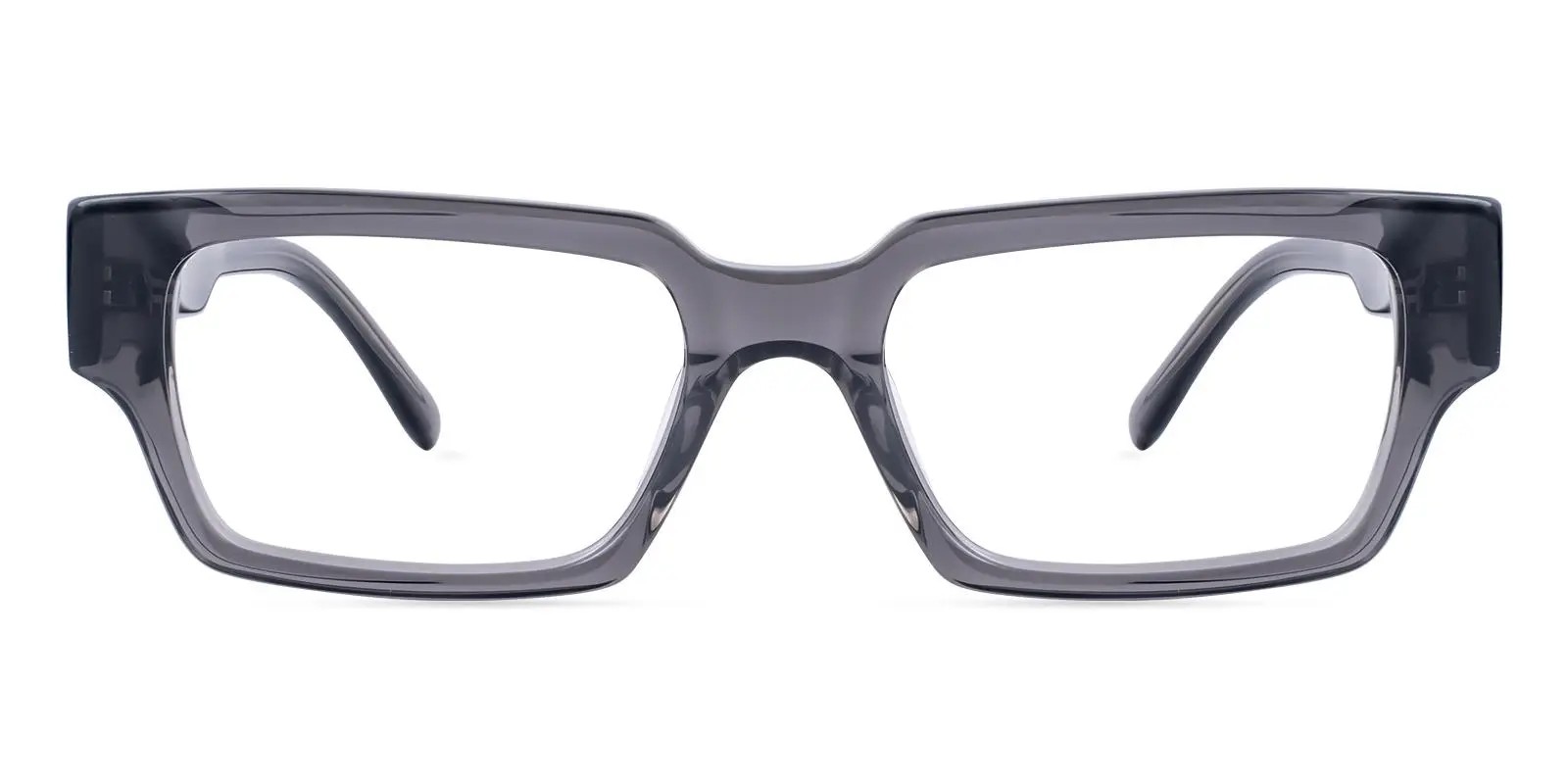 F2602 Rectangle Glasses Gray