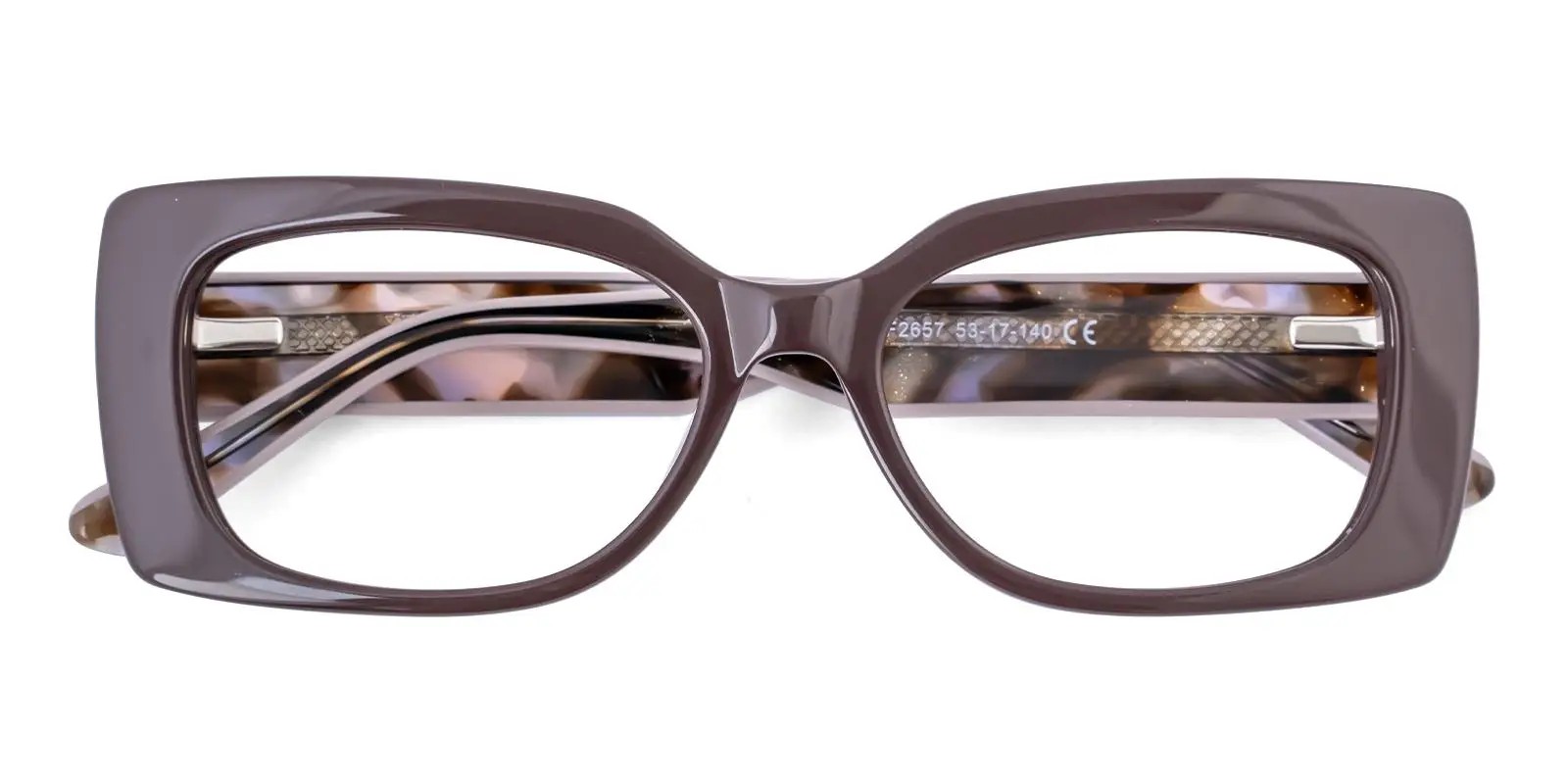 F2657 Discount Glasses Brown