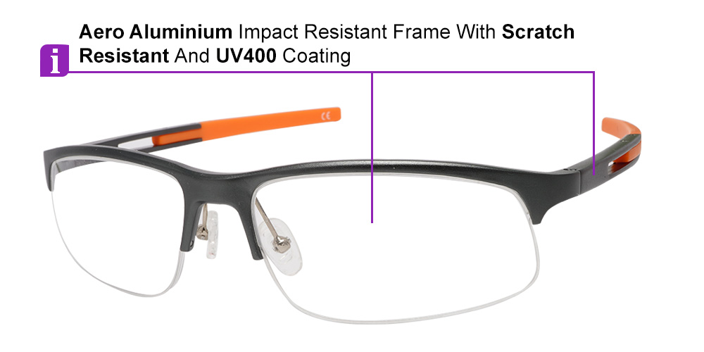 GM229 Prescription Sports Glasses Gun