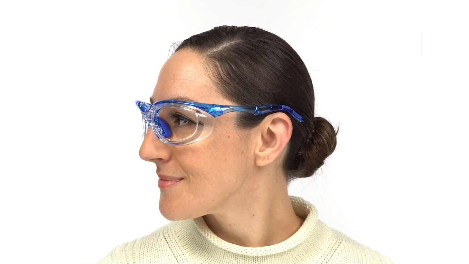 S005 Prescription Safety Glasses Blue