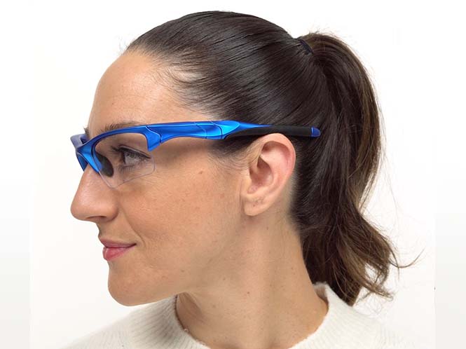 U030 Prescription Safety Glasses Blue