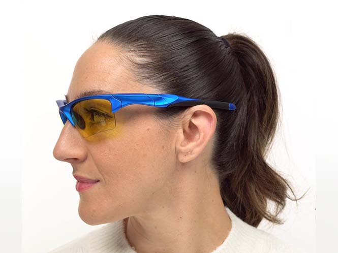 U030 Prescription Safety Glasses Blue